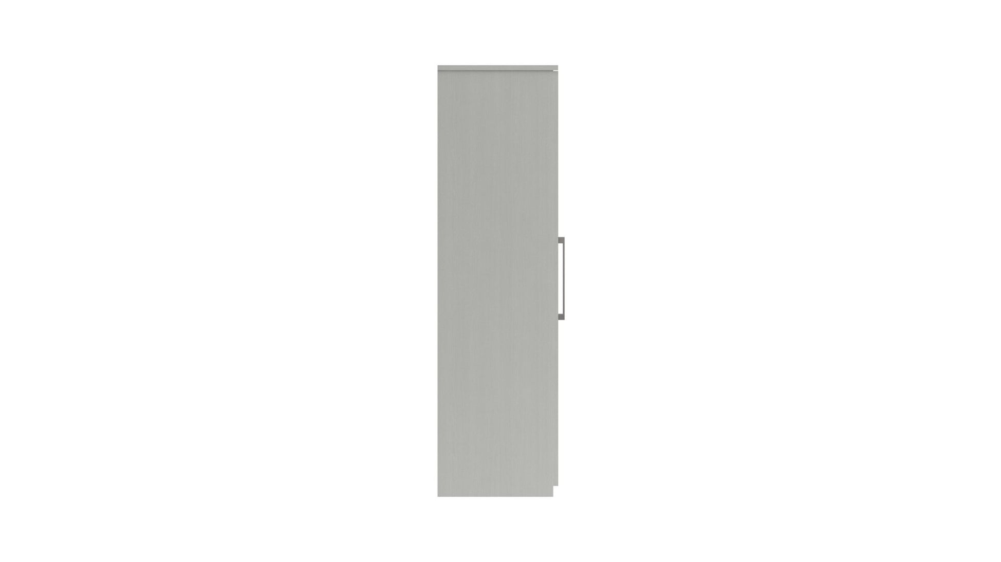 Stoke 2 Door Mirrored Wardrobe (Delivered Assembled) - Furniturezone