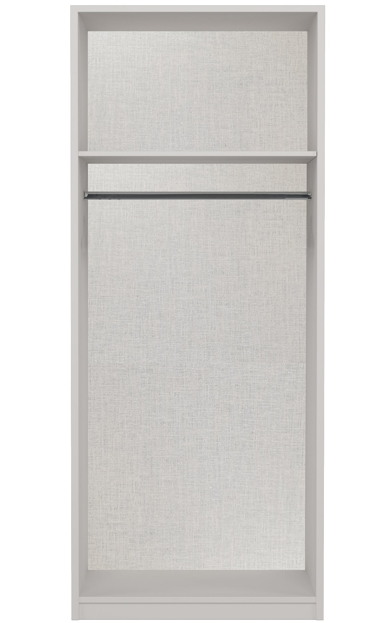 Stoke 2 Door Wardrobe (Delivered Assembled) - Furniturezone