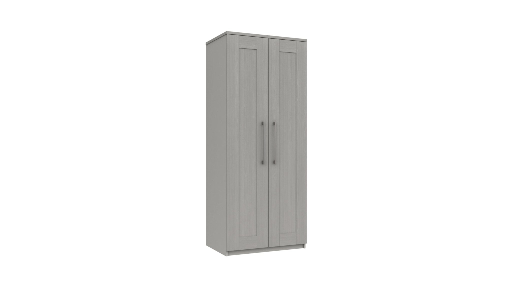 Stoke 2 Door Wardrobe (Delivered Assembled) - Furniturezone