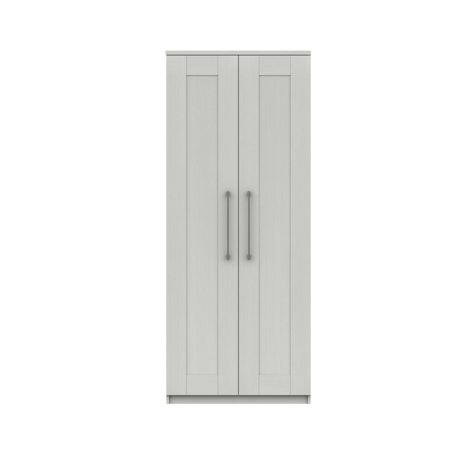 Stoke 2 Door Wardrobe (Delivered Assembled) - Furniturezone