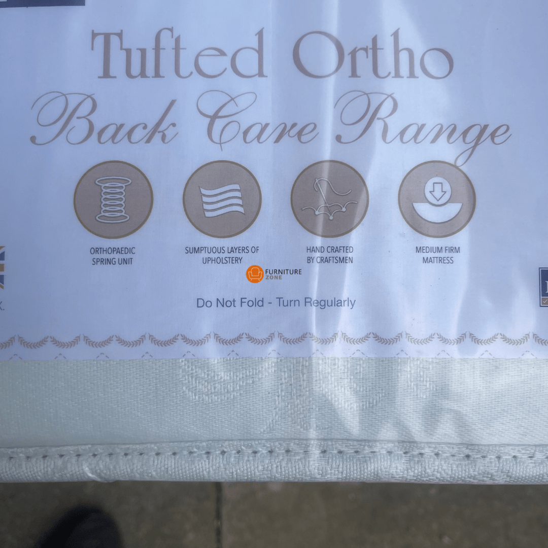 TENDERSLEEP Nola Tufted Ortho Spring Mattress MEDIUM - FIRM FEEL - Furniturezone