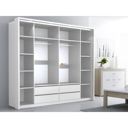 Vista Bi - folding Wardrobe - Furniturezone