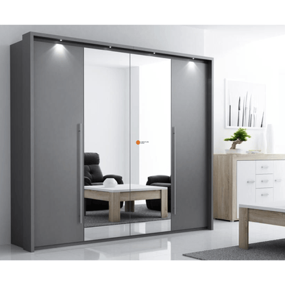 Vista Bi - folding Wardrobe - Furniturezone