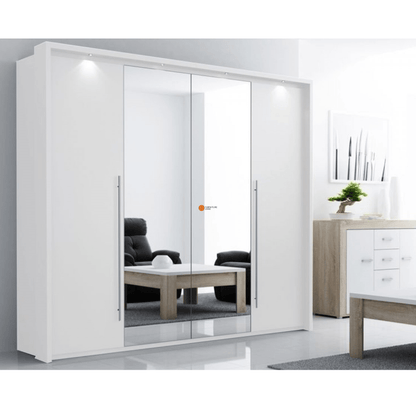 Vista Bi - folding Wardrobe - Furniturezone