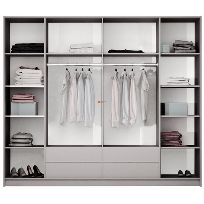 Vista Bi - folding Wardrobe - Furniturezone